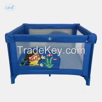 Baby Square Playpen With Plastic Ring