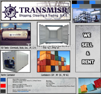 Containers (20', 40' DC , 40' HC, Reefer), ISO Tanks (Acids, Chemicals, LPG, LNG, Gas)