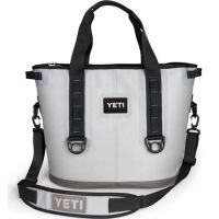 YETI Coolers Hopper 30 Soft Cooler - Fog Gray/Tahoe Blue