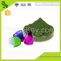 Pigment chrome oxide green