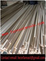 paulownia Chamfer Wood strips /triangle paulownia strip / paulownia wood sticks