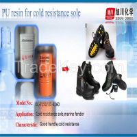 PU resin for safety shoes