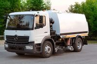 6 CBM Vacuum Road Sweeping Truck