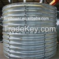 corrugated steel pipes