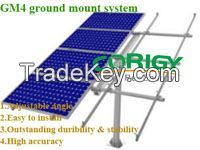 Corigy pole solar rack structure