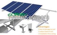 Corigy solar racking structure for roof