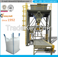 500-2000kg concentrates,lime, Caco3,cement bulk bag packing machine manufacturer