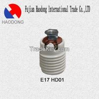 E17 porcelain or ceramic lamp holder