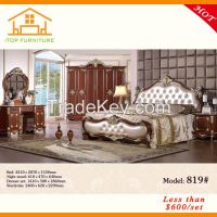 antique cheap bedroom set for middle east market