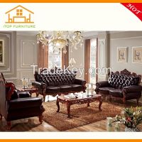 solid wood sofa