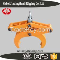 DYQ type drop forged pipe tongs/ vertical lifting pipe clamp