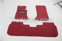 Antislip PVC coil car floor mat in sets or roll OEM logo