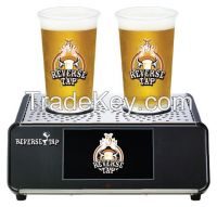 ReverseTap Twin Model,  Draft Beer Dispenser , Bevarage Dispenser, Beer fill up from the bottom