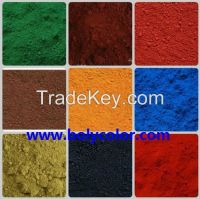 iron oxide pigments
