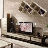 Wood Furniture TV Stand And Living Room Cabinet Design