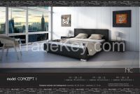 CONCEPT I upholstered bed model