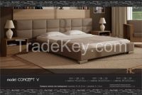 CONCEPT V upholstered bed model
