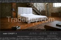 CONCEPT X upholstered bed model