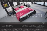 CONCEPT VI upholstered bed model