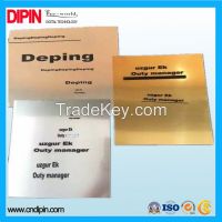 Gold and Silver  Double color plastic sheet