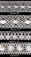cotton laces, Crochet lace