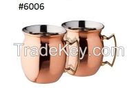 Copper Barrel Lip Mule Mug - 16 Fl Oz Smooth