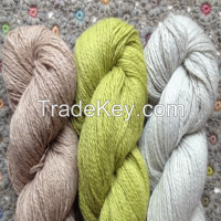 100% Pure Mongolia Cashmere Yarn with Multi-color