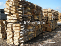 Pine Birch Oak and Ash timber