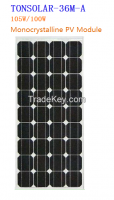 Monocrystalline Solar Panel 100W/105W