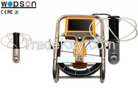 Pan/Tilt Chimney inspection camera with 7 inch screen and meter counter