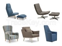 Scandinavian style leisure chairs