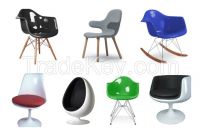 High quality modern design fiberglass chairs