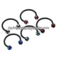 316L stainless steel cheap nose ring for indian