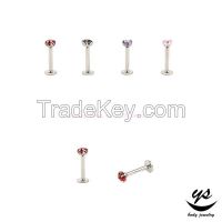 316L stainless steel lip piercing body piercing for indian