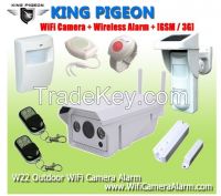 Wireless Android Outdoor WiFi Camera Alarm + GSM/3G W22