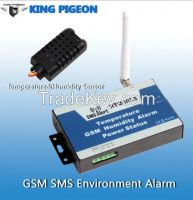 Wireless GSM Temperature alarm with Meauring DC Voltage value