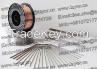 AWS A5.18 ER70S-6 CO2 Gas shielded solid welding wire /welding rods/welding machine