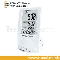 CUMULATE FC201 Carbon Dioxide Thermo-hygro Desktop Datalogging Air Quality Monitor