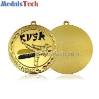 gold golf souvenir metal medal