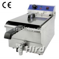 Electric Fryer With Valve(Single Tank)