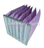 HVAC Air filter, Nonwoven Pocket Filter Bag, Synthetic Bag Air Filter