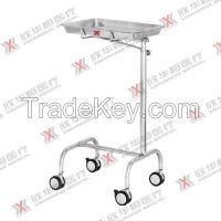 stainless steel mayo table with tray