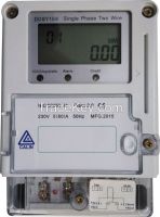 Single Phase IC Card Prepaid meter and IC Card prepayment vending system