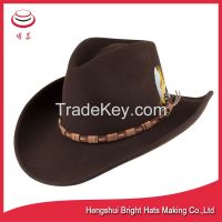 Wool Felt Fedora hats Cowboy Hats