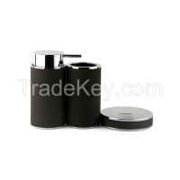 PVC Bathroom Set With Rubber Painted Surface