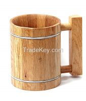 Wooden Beer Glass