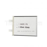 GPS battery Lithium polymer battery lipo with customized size and capacity