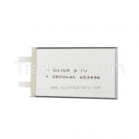 Lithium polymer battery lipo 3.7V high energy density and long cycle life