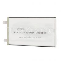 DVD/PDA/MID/XPAD battery lithium polymer with high voltage and big capacity