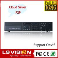 LS VISION 8SATA 32CH NVR 1080P support 5mp ip camear